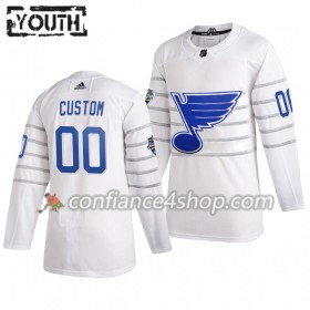 Adidas Maillot de Hockey St. Louis Blues Personnaliser Blanc 2020 NHL All-Star Authentic - Enfant
